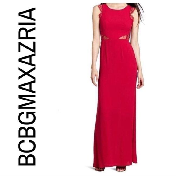 BCBGMAXAZRIA Rose Lace Dress  Size 2 NWT - Picture 4 of 10